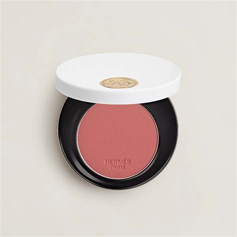 Rose Hermès, Silky blush powder, Rose Feu 